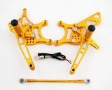 Rearset Foot Pegs Kawasaki Zx6R Zx 6R 2007-2008